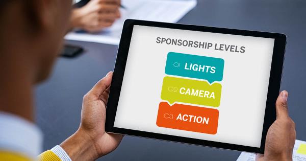 event sponsor looking at package options